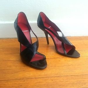 Pierre Hardy patent leather black heels, size 37.5